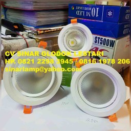Downlight LED Adjustable Frosted 30W 20W dan 10W